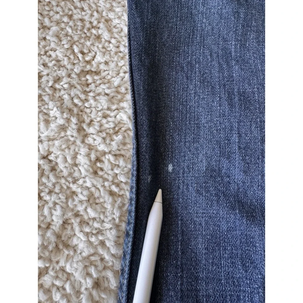 Levi's 514 Straight Fit Jeans Men 40x30 Blue Good Dark Wash Denim